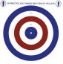 Picture of Bisley Red White & Blue Card Targets 14cm x 14cm (50)