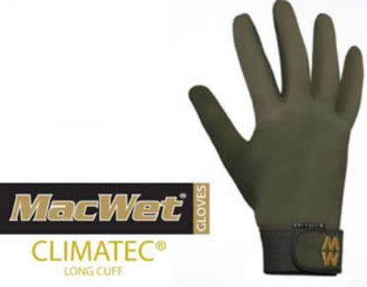 Picture of MacWet Long Climatec Sports Gloves Black or Green