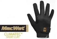 Black or Green MacWet Short Climatec Sports Gloves