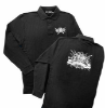 Picture of Caesar Guerini Black Polo Long Sleeve 