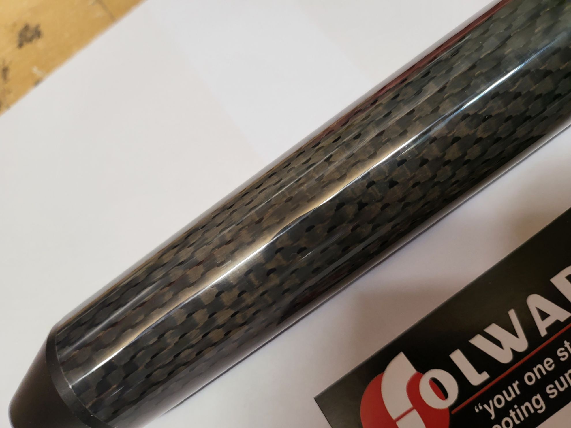 Carbon Fibre Look Silencer Moderator. Solware Ltd.