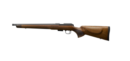 Picture of CZ 457 Royal with Walnut Stock and Screw Cut for Silencer .22LR