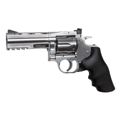 Picture of Dan Wesson 715 4" Silver Revolver Pellet Shooting Version