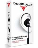 Decibullz Custom Molded ES In-ear Headphones Ear Protection
