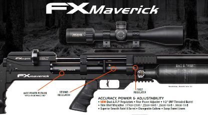 Picture of FAC Maverick Black Sniper 480cc Carbon Fiber Bottle