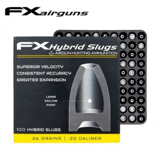Picture of FX Hybrid Slug .25 Cal 26 Grain x10 packs