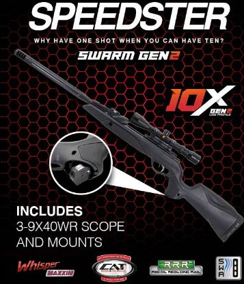 Picture of Gamo Swarm Speedster Gen2 Multishot Break Barrel Air Rifle