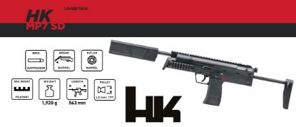 Picture of H&K MP7A1- Heckler & Koch MP7 A1 PISTOL