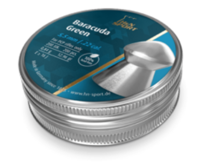 Picture of H&N Baracuda Green .22