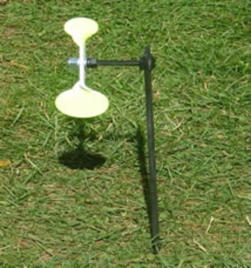 Picture of HFT Twin Single Post Spinner Airgun Target