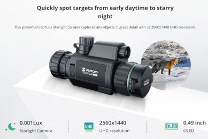 Picture of HIKMICRO Cheetah HM C32F SL Day & Night Rifle Scope with LRF