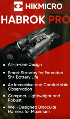 Picture of HIKMICRO Habrok HX60L Pro Thermal Binoculars