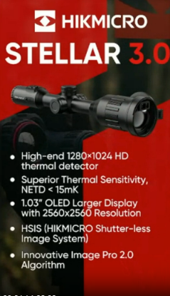 Picture of HIKMicro Stellar SQ50L3.0 Thermal Scope