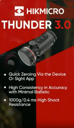 Picture of Hikmicro Thunder 3.0 TQ50C Thermal Clip On