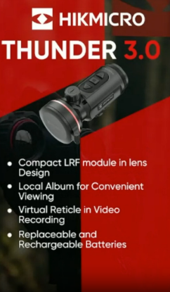 Picture of Hikmicro Thunder 3.0 TQ50CL Thermal Clip On