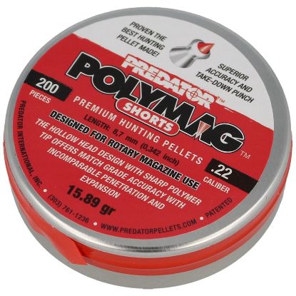 Picture of JSB .177 Predator PolyMag Shorts Pellets