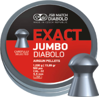 JSB .22 Exact Jumbo Pellets 5.51 x 10 Tins