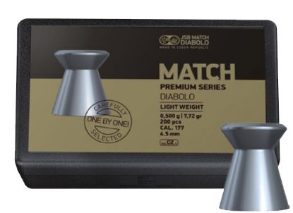 Picture of JSB Exact Diabolo Match Premium Series Light 7,33gr 4.50