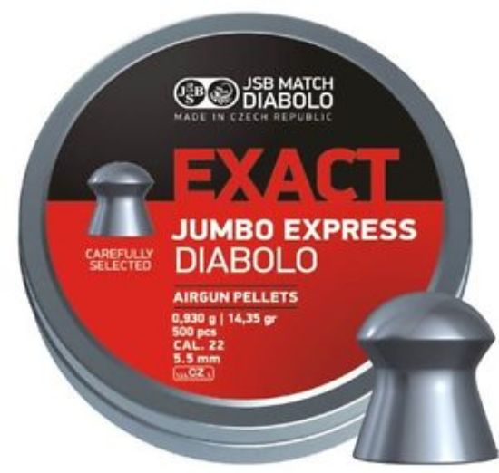 Picture of JSB Exact Jumbo Monster .22 5.52 25.3gr