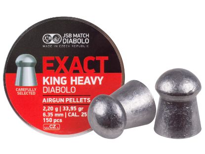 Picture of JSB King Heavy .25 33.95 gr 6.35