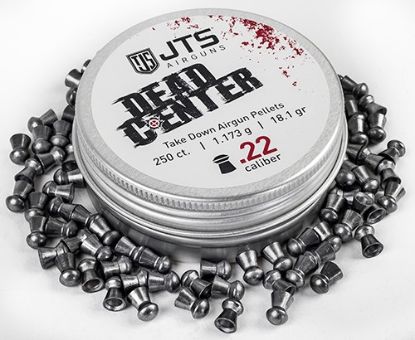Picture of JTS Dead Centre 18.13gr .22 Lead Domed Pellets