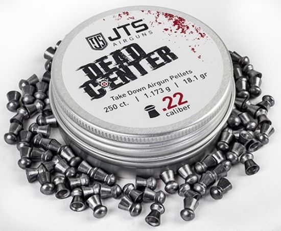 Picture of JTS Dead Centre 18.13gr .22 Lead Domed Pellets
