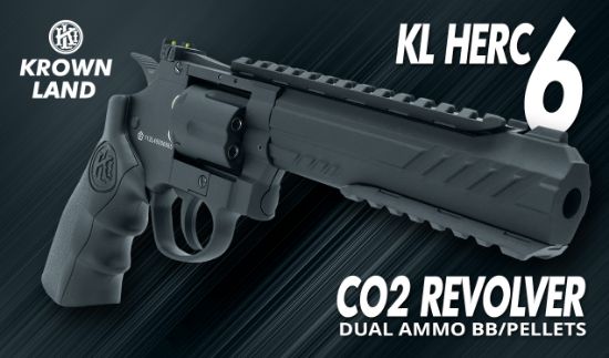Picture of KLI Titan 6 Inch Revolver Dual Ammo 