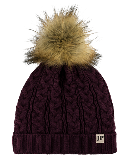 Picture of Ladies Cable Knit Bob Hat
