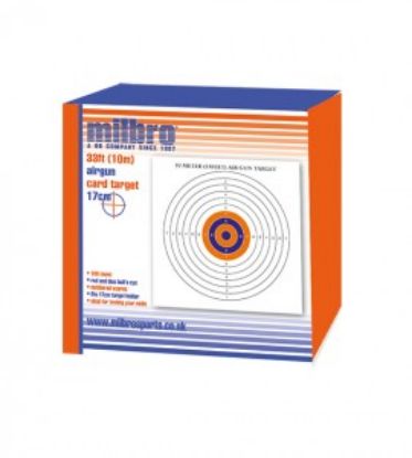 Picture of Milbro 14cm Card Targets Pack Size 100