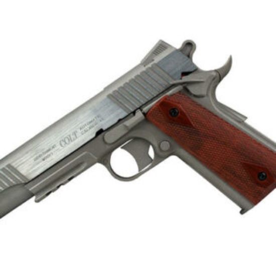 Milbro Colt 1911 Seventies Rail Gun Heavy Weight 4.5mm Air Pistol ...
