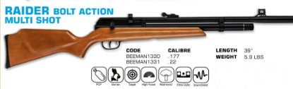 Picture of Milbro Raider Bolt Action Air Rifle