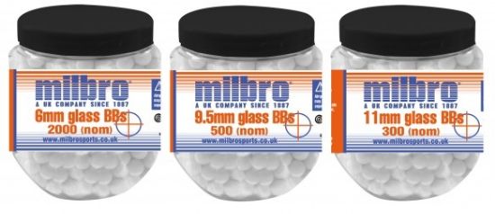 Picture of Milbro Slingshot Glass Ammo Tubs