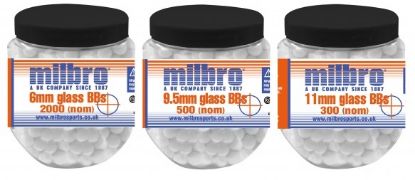Picture of Milbro Slingshot Glass Ammo Tubs