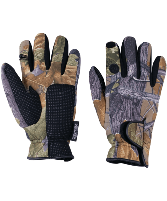 Picture of Neoprene Camouflage Shooting Gloves