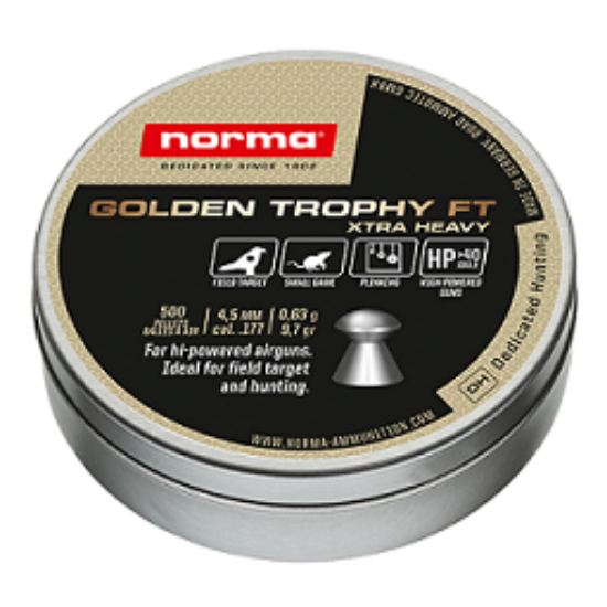 Picture of Norma Golden Trophy FT Extra Heavy .177 Pellets