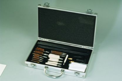 Picture of Pellet Gun & Shot Gun Cleaning Kit in Aluminum Case - Sturdy Reinforced Case.