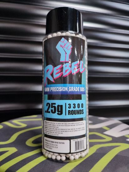 Picture of Rebel Precision 6mm BBs 3300ct Bottle - 0.25g