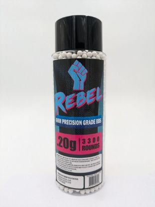 Picture of Rebel Precision 6mm BBs 3300ct Bottle - 0.2g