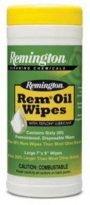 Picture of Remington Oil Wipes 60 Pack