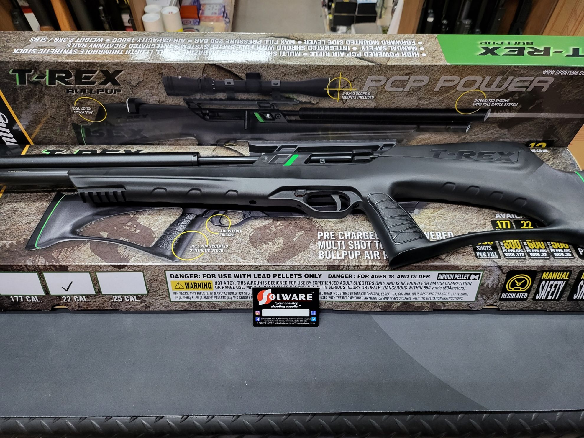 Remington T-Rex Bullpup. Solware Ltd.
