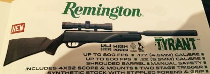 Picture of Remington Tyrant Air Rifle with Shrouded Barrel