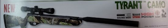 Picture of Remington Tyrant Camo Air Rifle with Shrouded Barrel