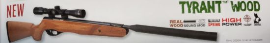 Picture of Remington Tyrant Wood Air Rifle .177 .22