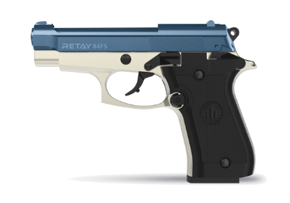 Picture of Retay 84 FS Satin/Blue 9MM PAK Blank Firing Pistol