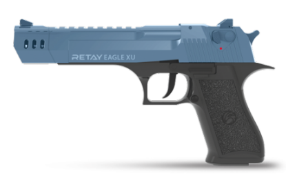 Picture of Retay Eagle XU Two Tone Blue & Black 9MM P.A.K Blank Firer