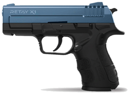 Picture of Retay X1 Blank Firer Black/Blue 9MM P.A.K
