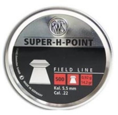 Picture of RWS Super H Point .177 Pest Control Air Rifle Lead Pellets
