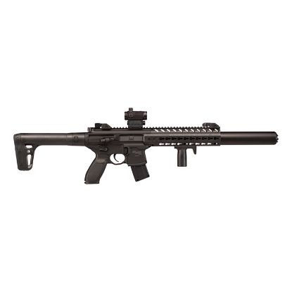 Picture of Sig Sauer MCX FDE With Sig 20R Red Dot Semi Auto Lead Pellet Air Rifle
