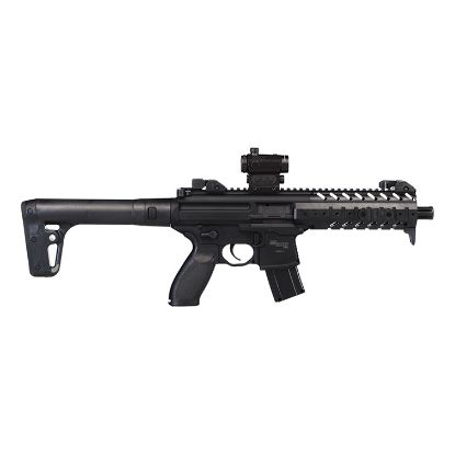 Picture of Sig Sauer MPX Black With Sig 20R Red Dot Semi Auto Lead Pellet Air Rifle
