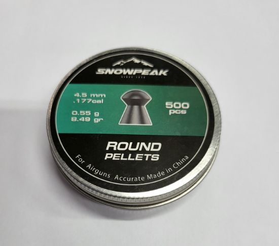 Picture of Snowpeak Dome Head 177 Caliber Lead Pellets